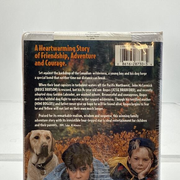 Far From Home: The Adventures of Yellow Dog (VHS, 1995) NEW SEALED Clam Shell - Picture 6 of 12